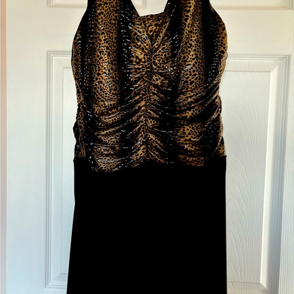 Frank Lyman| Royal Purple Stretch Formal Dress Polyester Spandex mix - Picture 1 of 3